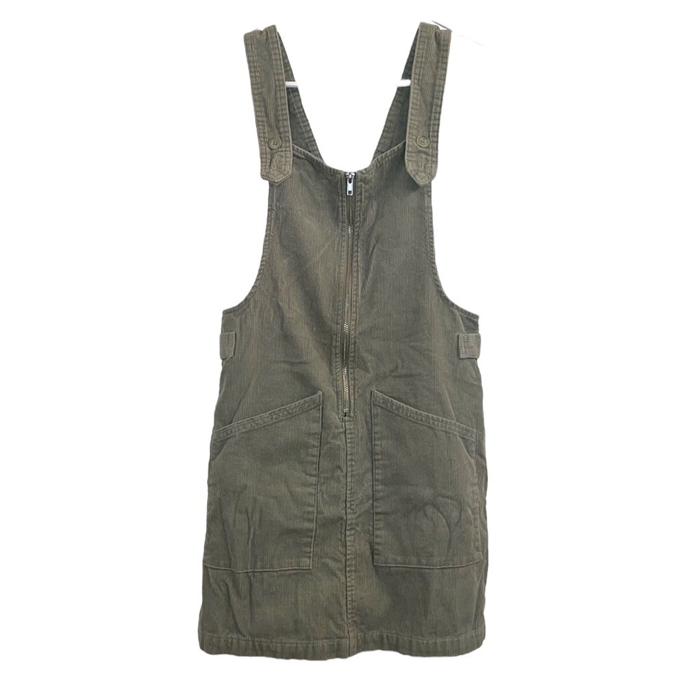 Light green overall skirt in women’s size small